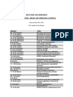 Planeacion Anual de Ciencias 2 (Fisica)