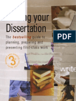 Writing Your Dissertation How To Plan, Prepare and Present Successful Work