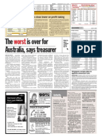 Thesun 2009-07-22 Page14 The Worst Is Over For Australia Says Treasurer