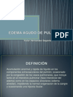 Edema Agudo de Pulmon