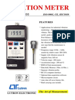 Lutron Vibration Meter VB-8200