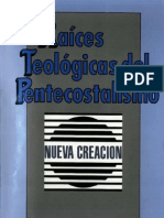 Donald W. Dayton - Raices Teologicas Del Pentacotalismo