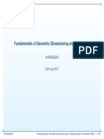 Fundamentals of Geometric Dimensioning and Tolerancing: W.Rangsri