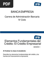 IV Ciclo - Banca Empresa