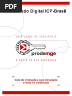 Prodemge Instrucoes Instalacao Teste