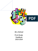 Bichsel First Grade Handbook Revised 2031-2014