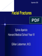 Facial Fractures: Sylvia Aparicio Harvard Medical School Year IV