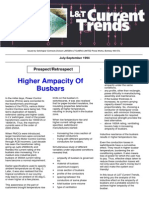 Higher Ampacity of Busbars: Prospect/Retrospect