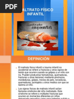 El Maltrato Infantil, Power Point - Verdadero