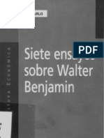 Beatriz Sarlo - Siete Ensayos Sobre Walter Benjamin