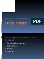 Presentation On Stock Market