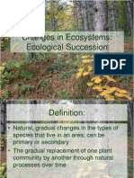 Changes in Ecosystems: Ecological Succession