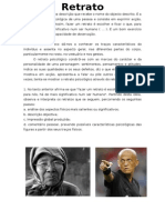 Proposta de Trabalho Retrato e Auto Retrato