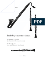 DallAlbero Clarinet 4et Score