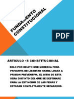 Fundamento Constitucional de Los Sistemas Penitenciarios en Mexico