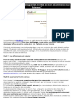 Livre Gratuit "Développer Les Ventes de Son Ecommerce Sur Internet"