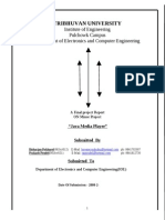 Java Media Player Report