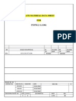 Plate Material Data Sheet FOR P335NL2 (1.1106) : Rev. Description