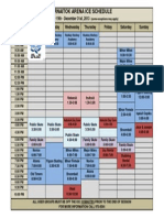 Arnaitok Ice Schedule Oct-Dec 2013