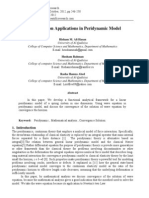 Wave Equation Applications in Peridynamic Model: Hisham M. Ali Hasan