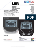 User Manual: Kettler Fitness Elyx 3 Elliptical Crosstrainer