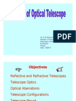 Basics of Optical Telescope