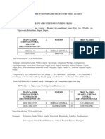 Southern Railway Timetable 2013