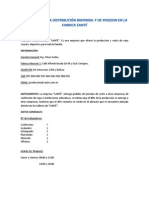 Aplicación de La Distribución Binomial y de Poisson en La Fabrica Santé