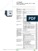 Telemecanique LC1D09M7 Datasheet