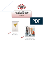 Manual de Bartender Fridays (Ingles)