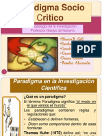 Paradigmas Sociocrítico