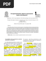 El Espermatozoide Desde La Eyaculacion A La Fertilizacion