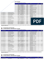 UWI Timetable Cross Reference Draft 2013