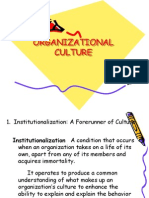 Organizational Culture