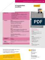 International Negotiation, IESEG, Brochure