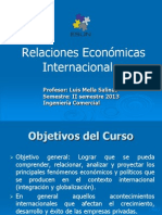 Diapos Relaciones Economicas Internacionales