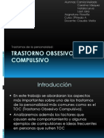 Trastorno Obsesivo Compulsivo