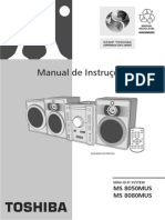 Manual Semp Toshiba-Audio System-MS8050MUS - 480593 - P