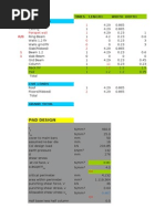 Column Load Calculation Excel Sheet Examples.