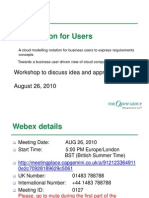 Cloud Notation For Users Workshop Aug 26 2010 v2
