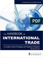 Business - Handbook of International Trade - Practice of Export - GMB - 2008