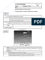 Estado Do Tempo e Clima, Ficha E.A.