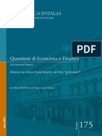 Questioni Di Economia e Finanza: Women On Italian Bank Boards: Are They "Gold Dust"?