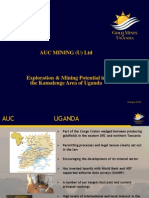 AUC Mining - Exploration & Mining Potential in Kamalenge, Uganda