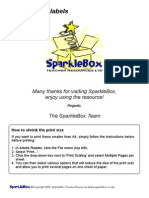 Ict Resource Labels: Many Thanks For Visiting Sparklebox, Enjoy Using The Resource!