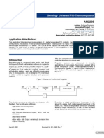 Sensing - Universal PID-Thermoregulator: Application Note Abstract