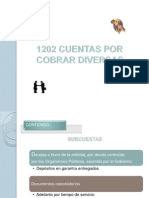 1202 Cuentas Por Cobrar Diversas