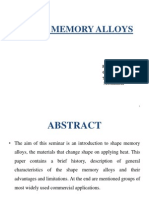 Shape Memory Alloys