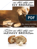 Give Us This Day Our Daily Bread Sermon 