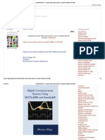 ENGINEERING PPT - Digital Communication Systems Using MATLAB® and Simulink® PDF